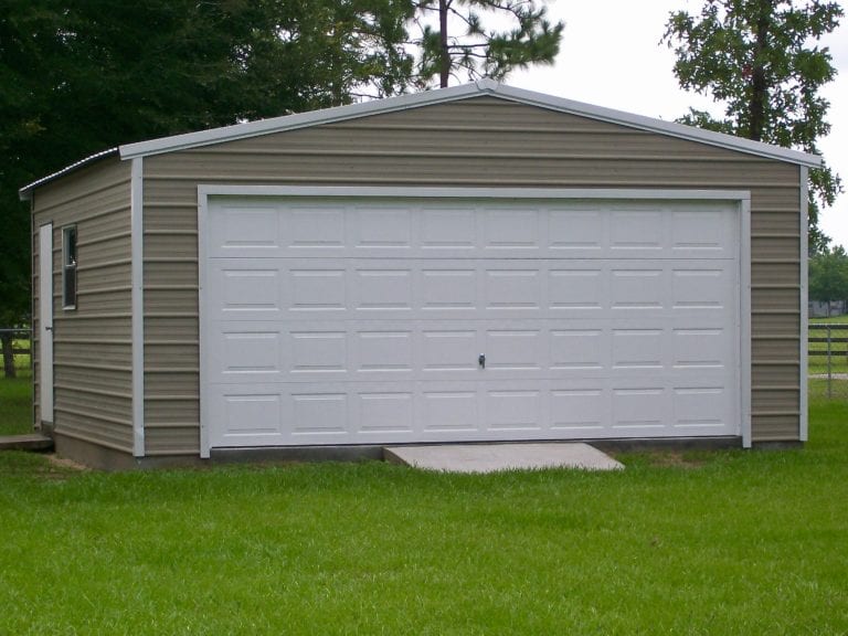 20x20 Garage - Central Florida Steel Buildings and Supply