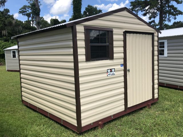 10 by 10 standard beige shed