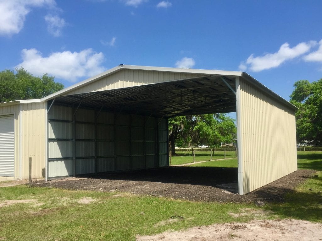 Double Metal Carports - Get Yours From CF Steel Buildings!