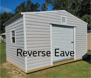 Reverse Eave Shed